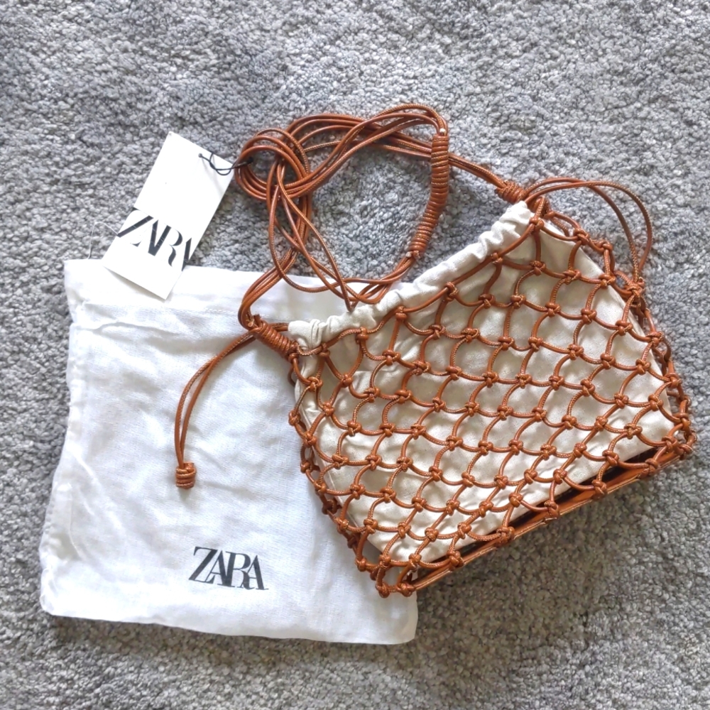 New with tags, ZARA shoulder bad